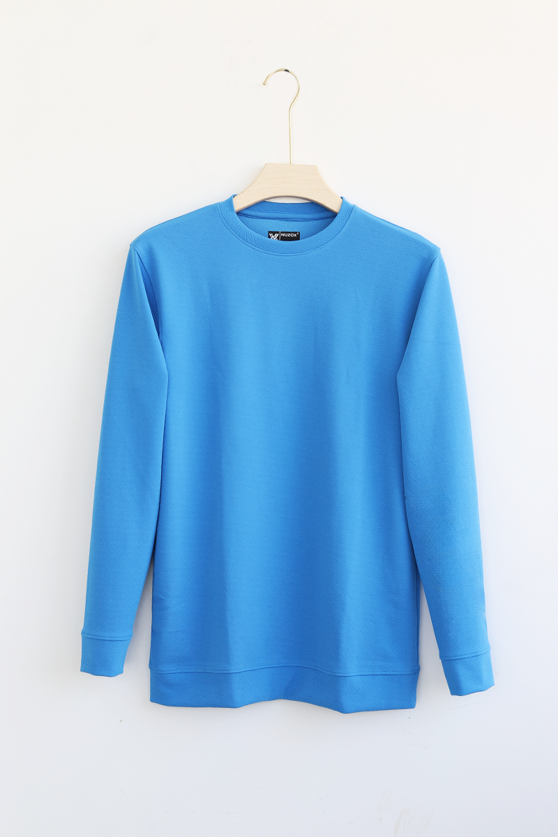 Plain Full  Hand T-Shirt (Sky Blue )